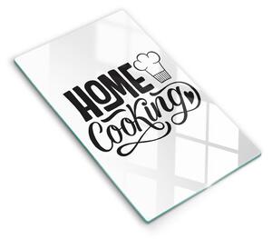 Skleněná krájecí deska Home cooking