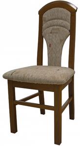Dubová čalouněná židle