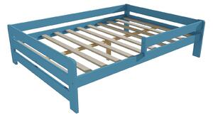 Vomaks Dětská postel se zábranou VMK003D KIDS Rozměr: 90 x 160 cm, Barva: barva bílá
