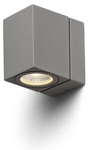 RED R10378 DAZOOM náklopná stříbrnošedá 230V/350mA LED 7W IP54 3000K - RED - DESIGN RENDL