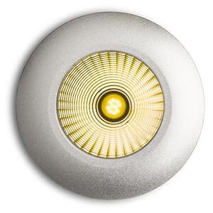 RED R10457 ICCO kruhová zápustná stříbrnošedá 230V/650mA LED 7W 3000K - RED - DESIGN RENDL