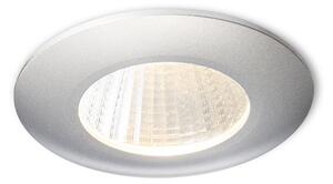 RED R10457 ICCO kruhová zápustná stříbrnošedá 230V/650mA LED 7W 3000K - RED - DESIGN RENDL