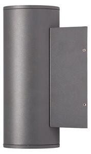 MIZZI II antracitová 230V LED 2x12W IP54 3000K, 1460 lm - RED - DESIGN RENDL