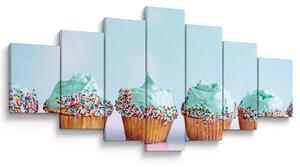 Obraz cupckes (210x100 cm)