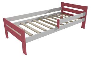 Vomaks Dětská postel se zábranou VMK005C KIDS Rozměr: 90 x 160 cm, Barva: barva bílá