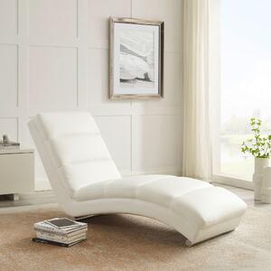 RELAXAČNÍ VÁLENDA, textil, bílá Livetastic - Relaxační křesla, Online Only
