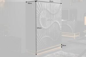 Designová 3D masivní barová skříň černá: Warrane Invicta Interior