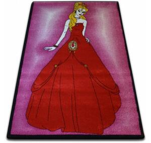 Dětský koberec Kids Princess růžový C425
