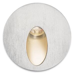 ELICA kruhová venkovní matný nikl 230V/700mA LED 3W IP54 3000K - RED - DESIGN RENDL