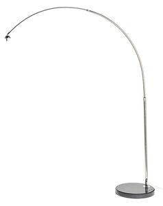 IRIDIS oblouková stojanová základna chrom 230V E27 23W - RED - DESIGN RENDL