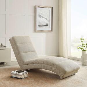 RELAXAČNÍ VÁLENDA, textil, barvy chromu, béžová Livetastic - Relaxační křesla, Online Only