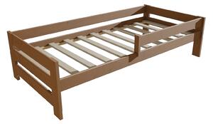 Vomaks Dětská postel se zábranou VMK006D KIDS Rozměr: 90 x 160 cm, Barva: barva šedá