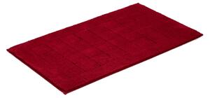 Koupelnová předložka Vossen Exclusive, barva červená - rubin Rozměr: 60 x 100 cm