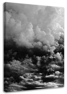 Gario Obraz Černé mraky Velikost: 60 x 90 cm, Provedení: Obraz na plátně