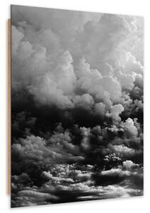 Obraz Černé mraky Rozměry: 60 x 90 cm, Provedení: Obraz na plátně