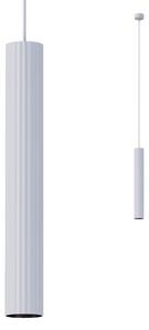 Redo 01-2562 Delphi, bílé závěsné svítidlo, 1x7W GU10, ø7cm, výška 50cm