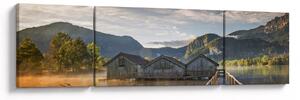 Obraz jezera (170x50 cm)