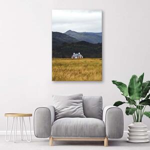 Obraz na plátně Dům v horách Rozměry: 40 x 60 cm