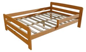 Vomaks Dětská postel se zábranou VMK008D KIDS Rozměr: 90 x 160 cm, Barva: barva bílá