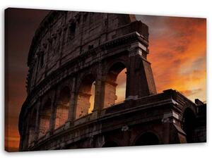 Obraz na plátně Koloseum za soumraku Rozměry: 60 x 40 cm