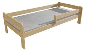 Vomaks Dětská postel se zábranou VMK009C KIDS Rozměr: 120 x 200 cm, Barva: barva modrá + bílá