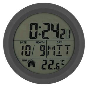 Auriol® Koupelnové hodiny řízené rádiovým signálem (šedá) (100392901003)