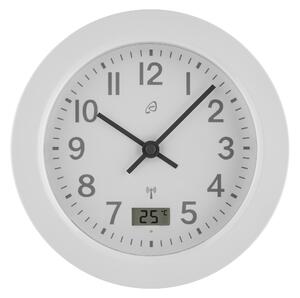 Auriol® Koupelnové hodiny řízené rádiovým signálem (bílá) (100392901001)