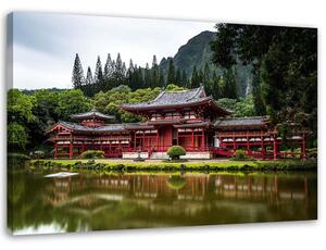 Obraz na plátně Japonský chrám Rozměry: 60 x 40 cm