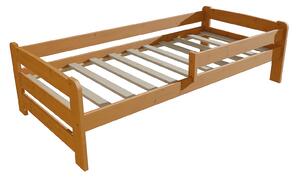 Vomaks Dětská postel se zábranou VMK009D KIDS Rozměr: 90 x 160 cm, Barva: moření olše