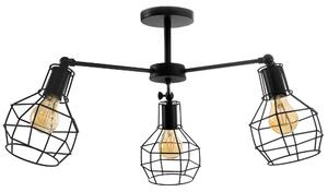 Toolight Závěsná stropní kovová lampa Loft APP734-3C