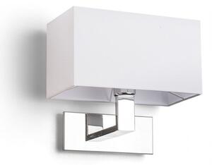PLAZA nástěnná bílá chrom 230V E27 42W - RED - DESIGN RENDL