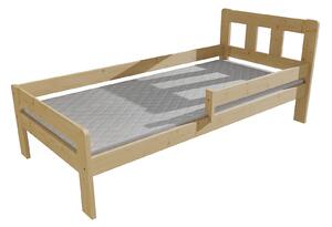 Vomaks Dětská postel se zábranou VMK010C KIDS Rozměr: 90 x 160 cm, Barva: barva šedá