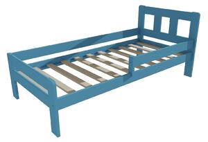 Vomaks Dětská postel se zábranou VMK010C KIDS Rozměr: 90 x 160 cm, Barva: barva bílá