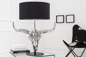 Luxusní stolní lampa stříbrná - Toro Invicta Interior