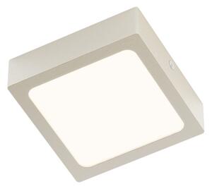 SLENDER SLIM SQ 9 přisazená matný nikl 230V LED 8W 3000K - RED - DESIGN RENDL