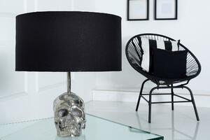 Luxusní stolní lampa stříbrná - Scull Invicta Interior