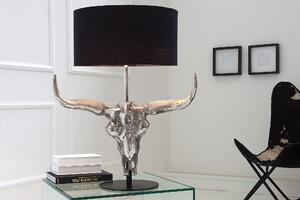 Luxusní stolní lampa stříbrná - Toro Invicta Interior