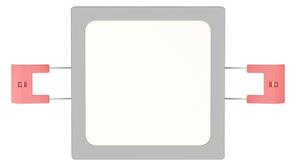 SLENDER SLIM SQ 9 zápustná černý chrom 230V LED 8W 3000K - RED - DESIGN RENDL