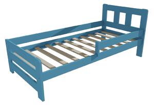 Vomaks Dětská postel se zábranou VMK010D KIDS Rozměr: 90 x 160 cm, Barva: moření ořech