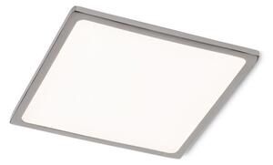 SLENDER SLIM SQ 17 zápustná černý chrom 230V LED 24W 3000K - RED - DESIGN RENDL