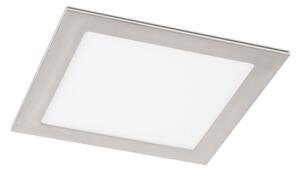 SLENDER SQ 22 zápustná matný nikl 230V LED 18W 3000K - RED - DESIGN RENDL