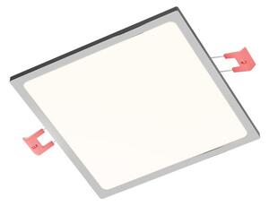 SLENDER SLIM SQ 17 zápustná černý chrom 230V LED 24W 3000K - RED - DESIGN RENDL