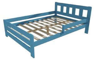 Vomaks Dětská postel se zábranou VMK010D KIDS Rozměr: 90 x 160 cm, Barva: moření ořech