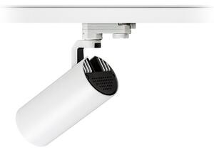 FANGIO pro tříokr. lištu bílá 230V LED 25W 36° 3000K - RED - DESIGN RENDL