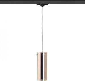 SANSSOUCI pro tříokr. lištu měděné sklo 230V E27 42W - RED - DESIGN RENDL