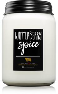 Milkhouse Candle Co. Farmhouse Winterberry Spice vonná svíčka 737 g