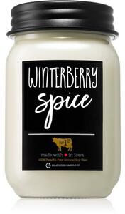Milkhouse Candle Co. Farmhouse Winterberry Spice vonná svíčka 369 g