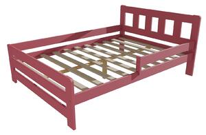 Vomaks Dětská postel se zábranou VMK010D KIDS Rozměr: 90 x 160 cm, Barva: barva bílá
