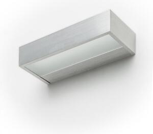 PRIO LED 38 nástěnná česaný hliník 230V LED 16W 3000K - RED - DESIGN RENDL