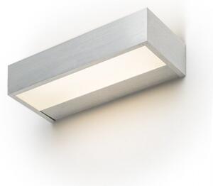 PRIO LED 38 nástěnná česaný hliník 230V LED 16W 3000K - RED - DESIGN RENDL